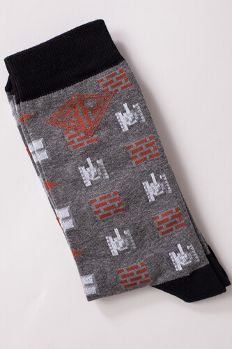 Носки ЗАПОРОЖЕЦ Танк Серый Меланж фото 7