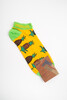Носки ЗАПОРОЖЕЦ Ананас короткие Желтый фото 2