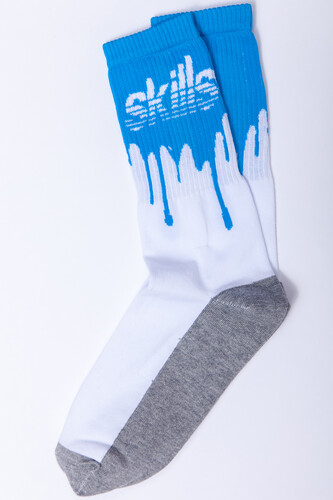 Носки SKILLS Аристократ Белый-Голубой фото 12