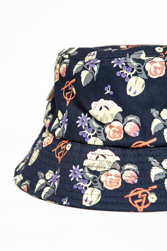 Панама ЗАПОРОЖЕЦ Flowers Navy фото 9