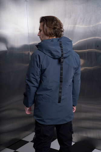 Куртка YT 6672 Серо-Синий фото 11