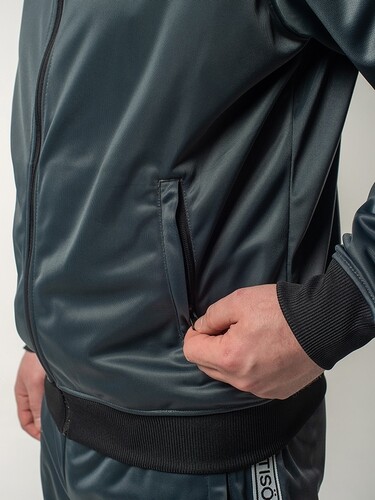 Олимпийка ANTISOCIAL Stripe Серый фото 10