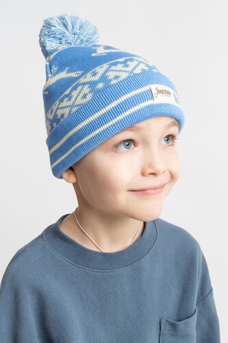 Шапка ЗАПОРОЖЕЦ Oleni (детская) Blue фото 11