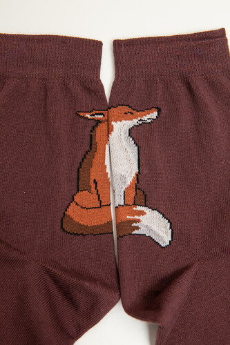 Носки ЗАПОРОЖЕЦ Лиса Коричневый фото 23