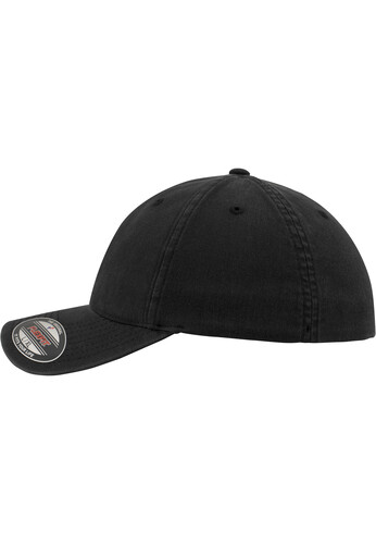 Бейсболка FLEXFIT Flexfit Garment Washed Cotton Dad Hat Black фото 7