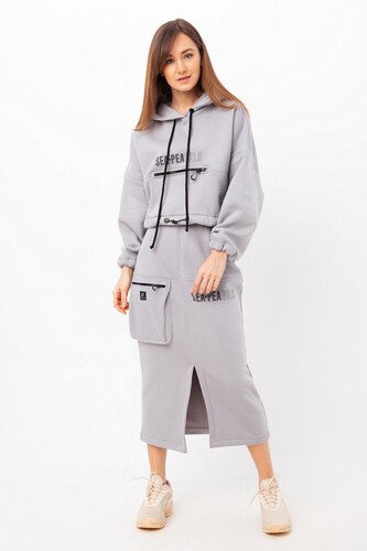 Юбка с начесом SEA-PEA СLOTHING Image Smoky фото 8