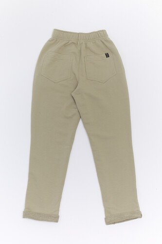 Брюки SEA-PEA СLOTHING зауженные (женские) Пыльный Зеленый фото 10