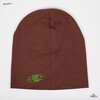 Шапка TRUESPIN Jersey Beanie Brown фото 2