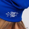 Шапка TRUESPIN Jersey Beanie Blue фото 7