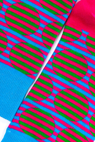 Носки BURNING HEELS Круги Розовый фото 6