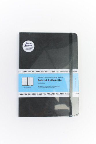 Блокнот для записей FALAFEL BOOKS A5BL Anthracite фото 3