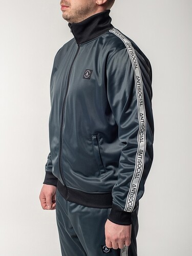 Олимпийка ANTISOCIAL Stripe Серый фото 9