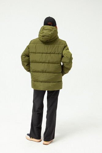 Куртка TRUESPIN Puffy Hooded Jacket Green фото 27
