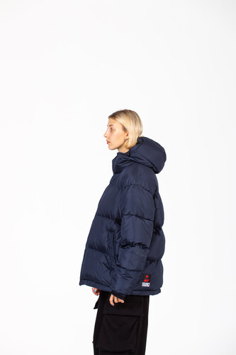 Пуховик OBANZE WATAGA Горилла Синий фото 11