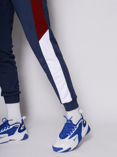 Брюки РОДИНА Полосы (женские) Белый/Синий/Бордо фото 6