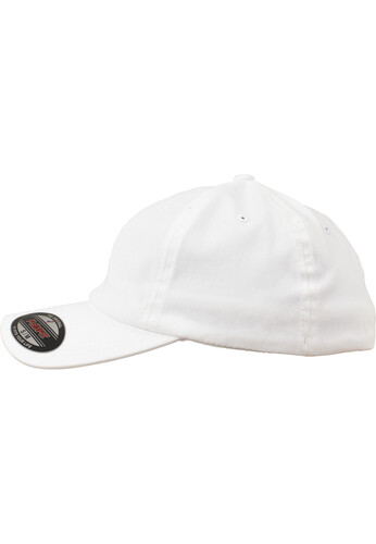 Бейсболка FLEXFIT Cotton Twill Dad Cap White фото 7