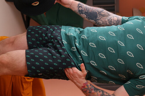 Шорты ЗАПОРОЖЕЦ Ogurchik Aop Black фото 20