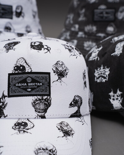 Бейсболка 1/6 Aliens & Their Varieties White фото 23