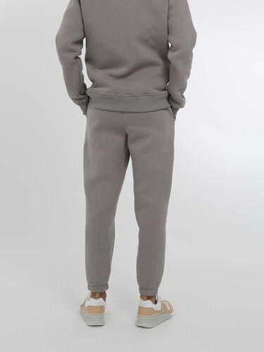 Брюки с начесом спортивные РОДИНА Оверсайз (мужские) Серый фото 8