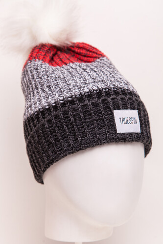 Шапка TRUESPIN Triple Pink/White/Grey фото 5