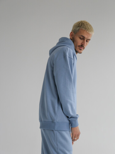 Худи РОДИНА Оверсайз (мужское) Деним фото 6