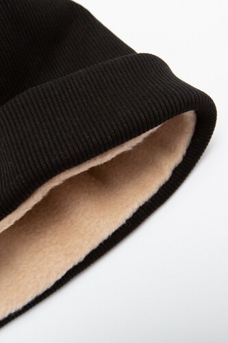 Шапка SEA-PEA СLOTHING Two (с флисом) Черный фото 11