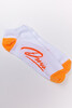 Носки ЗАПОРОЖЕЦ Дичь Каллиграфия короткие Белый/Оранжевый фото 4