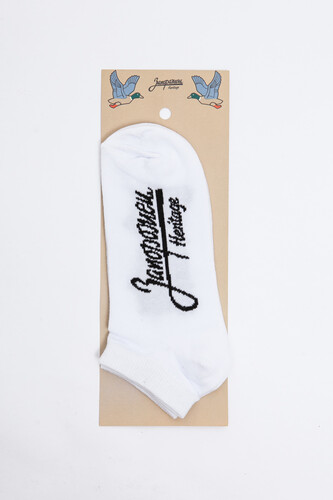 Носки ЗАПОРОЖЕЦ Лого короткие Белый фото 4