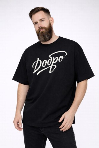 Футболка ЗАПОРОЖЕЦ Добро Черный фото 6