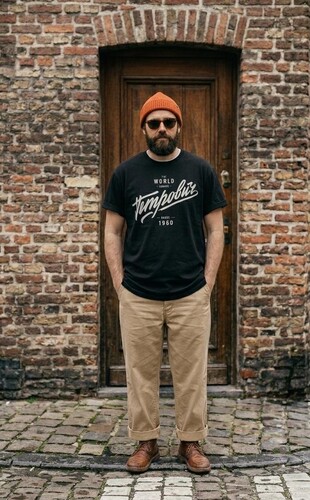 Футболка ЗАПОРОЖЕЦ Петрович Черный фото 7