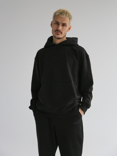 Худи РОДИНА Оверсайз (мужское) Черный фото 4