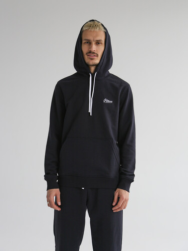 Худи с начесом РОДИНА Base (мужское) Темно-Синий фото 4