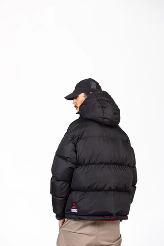 Пуховик OBANZE WATAGA Горилла Черный фото 7