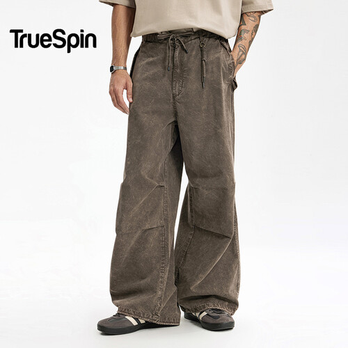 Брюки TRUESPIN Parus Washed Коричневый фото 10
