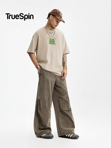 Брюки TRUESPIN Parus Washed Коричневый фото 12