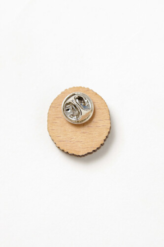 Пин деревянный WAF-WAF Ежик (Коричневый) фото 6