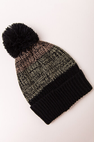 Шапка TRUESPIN Triple Beige/Olive/Black фото 7