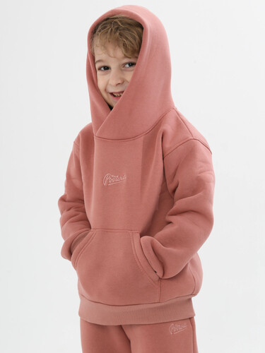 Костюм с начесом РОДИНА Оверсайз (подростковый) Роза фото 8