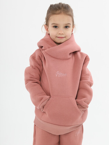 Костюм с начесом РОДИНА Оверсайз (детский) Роза фото 12