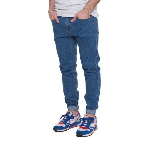 Джинсы ЗАПОРОЖЕЦ Carrot Fit Men's Denim ZAP-01R2 Mid-Blue фото 11