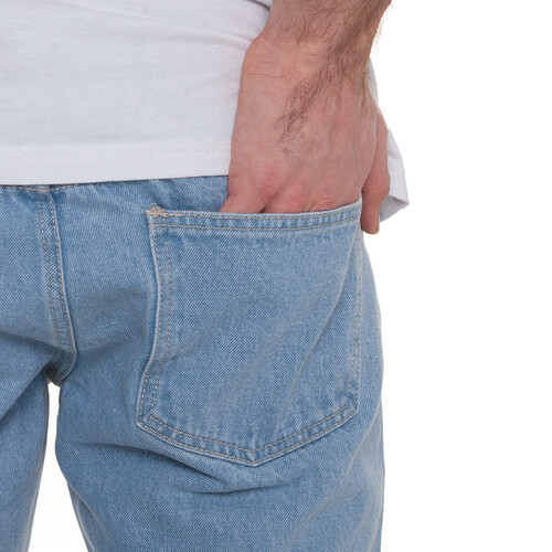 Джинсы ЗАПОРОЖЕЦ Carrot Fit Men's Denim ZAP-01R2 Light Blue фото 12