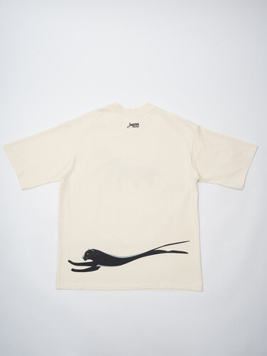 Футболка ЗАПОРОЖЕЦ Pantera Big Loose Fit Off White фото 9