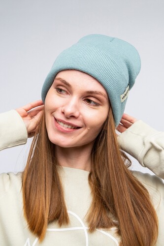 Шапка TRUESPIN Basic Beanie Dust Turquoise фото 10