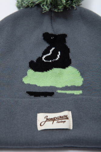 Шапка ЗАПОРОЖЕЦ Mishka Grey фото 18