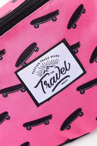 Сумка TRAVEL Розовый/Скейт 061016081 фото 7