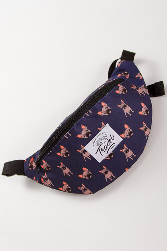 Сумка TRAVEL Синий/Бульдог фото 4