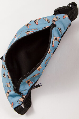 Сумка TRAVEL Голубой/Бульдог фото 6