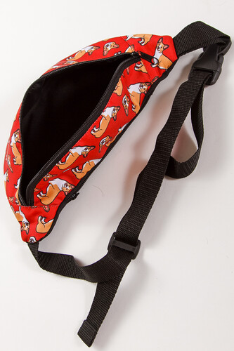 Сумка TRAVEL Красный/Корги фото 6