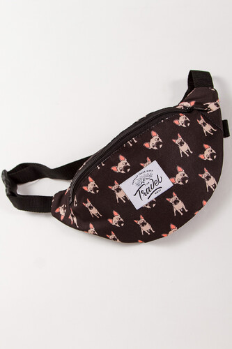 Сумка TRAVEL Черный/Бульдог фото 3