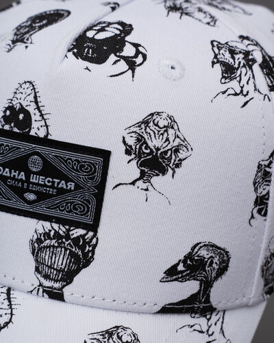 Бейсболка 1/6 Aliens & Their Varieties White фото 21